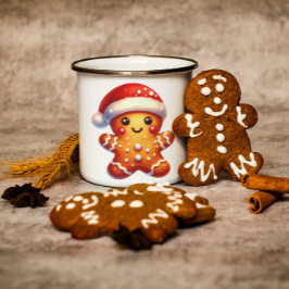 Gingerbröd Santa Magisk Mugg