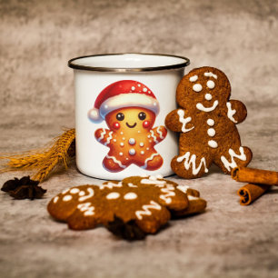 Gingerbröd Santa Magisk Mugg