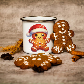 Gingerbröd Santa Magisk Mugg