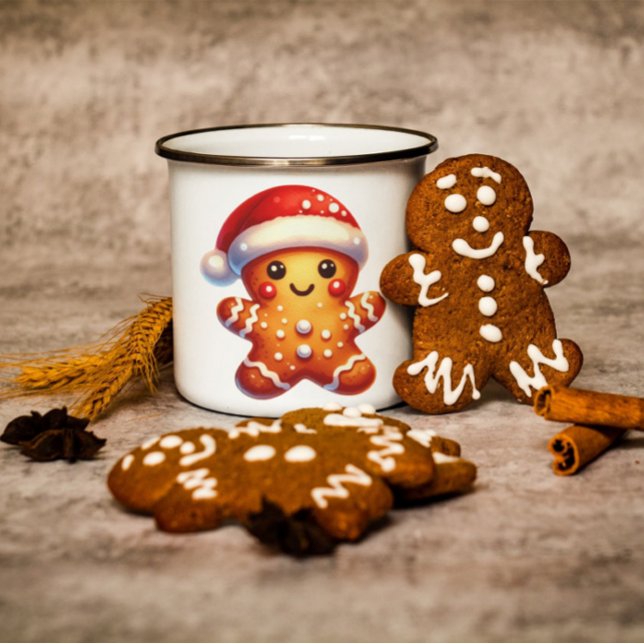 Gingerbröd Santa Magisk Mugg (Skapare uppladdad)