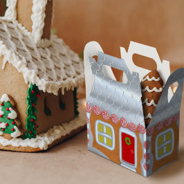 Gingerbröd som dekorerar julhuset Party Kids Presentaskar