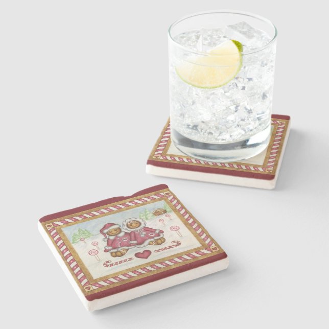 Gingerbröd Stone Underlägg (Sidan)