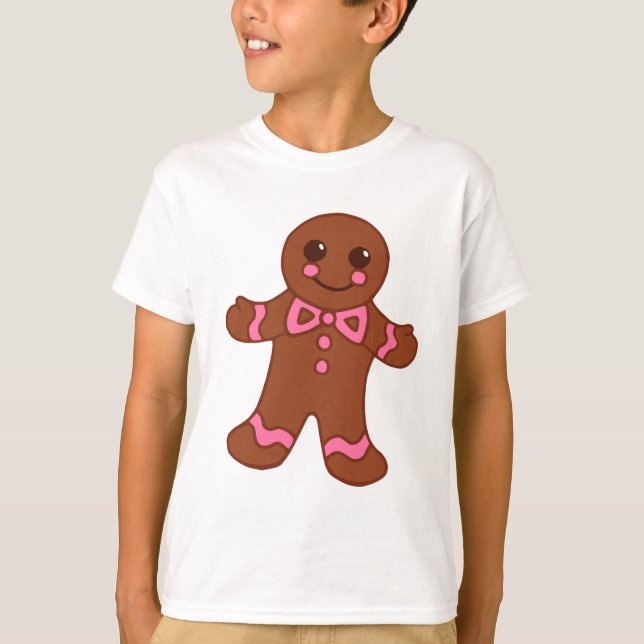Gingerbröd T Shirt (Framsida)