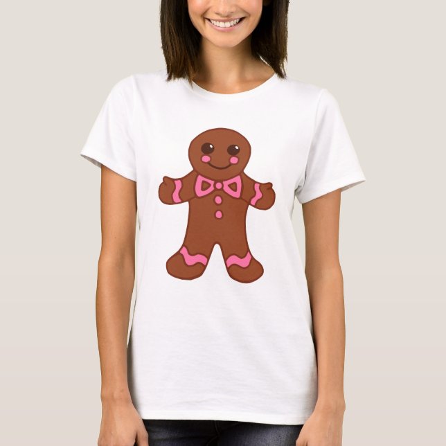 Gingerbröd T Shirt (Framsida)