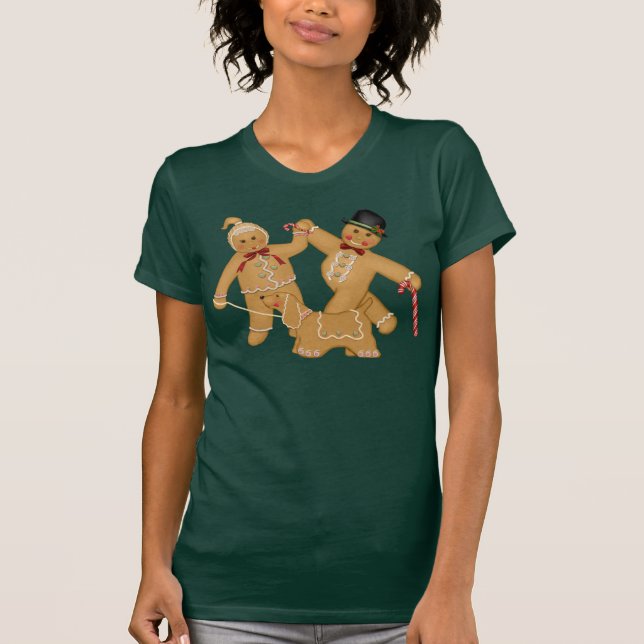 Gingerbröd Trio T Shirt (Framsida)