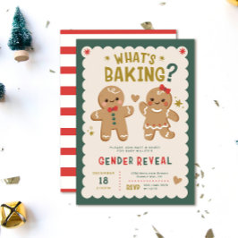 Gingerbröd Vad är det för Gender till julfesten? Inbjudningar