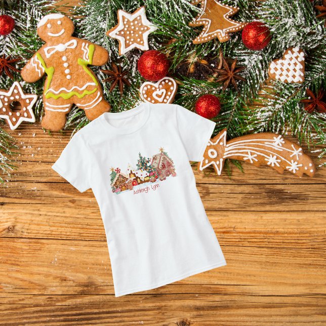 Gingerbröd Village T Shirt (Skapare uppladdad)