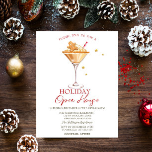 Gingerbrödskaksmix drink Julens öppna hus Inbjudningar
