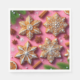 Gingerbrödsservetter! Pappersservett