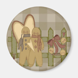 Gingerbrödsstängsel Magnet