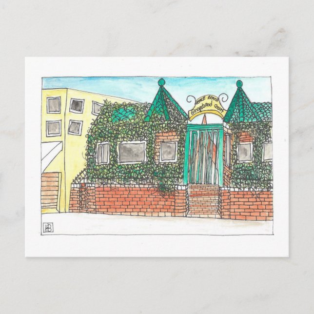 Gingerd Court Vykort (Framsida)