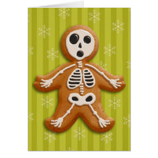 Gingerdead man (syra) hälsningskort