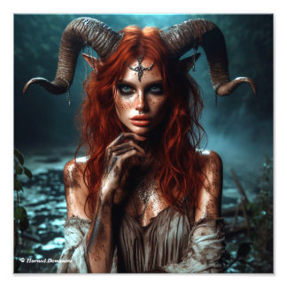 Gingerhead demoness fototryck