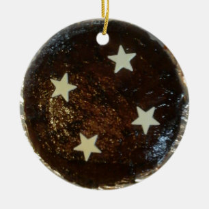 Gingerkaka Julgransprydnad Keramik