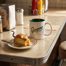 Ginger's NYC Mouseteria Retro Diner-mugg – Tvåton