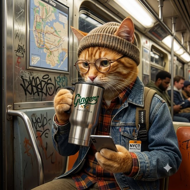 Ginger's NYC Mouseteria Rostfritt Resemugg (Skapare uppladdad)