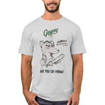 Ginger's NYC Mouseteria Tee – "Är du katt nog?"