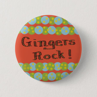 "Gingers Sten!" Pin Knapp