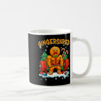 Gingershred Rolig Gingerbröd Man Gym Kroppsbyggand Kaffemugg