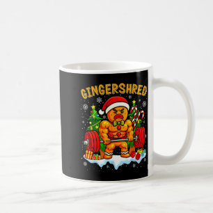 Gingershred Roligt Gingerbread Man Gym Kroppsträni Kaffemugg