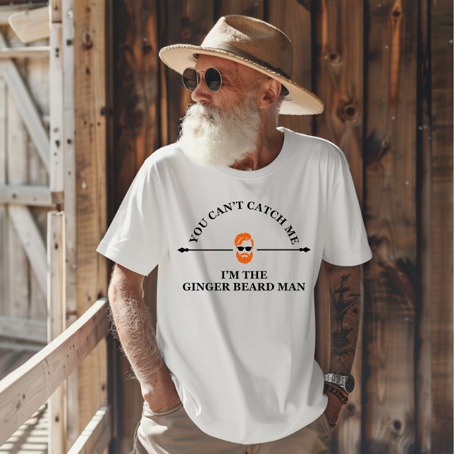 Gingerskägg med skäggiga skägg t shirt (Skapare uppladdad)