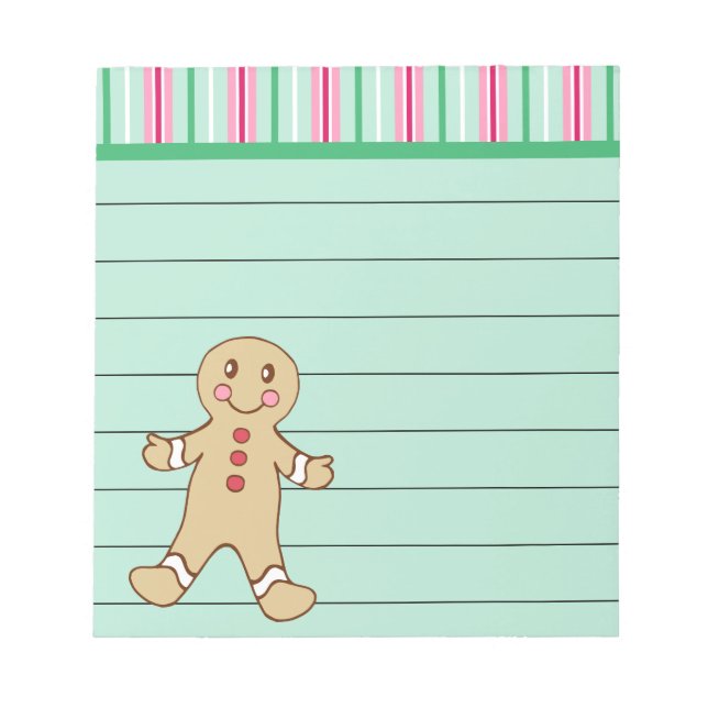 Gingertea Boy Anteckningsblock (Framsida)