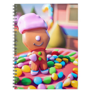Gingertea Boy Makes Bra - Ken Gage Art Anteckningsbok