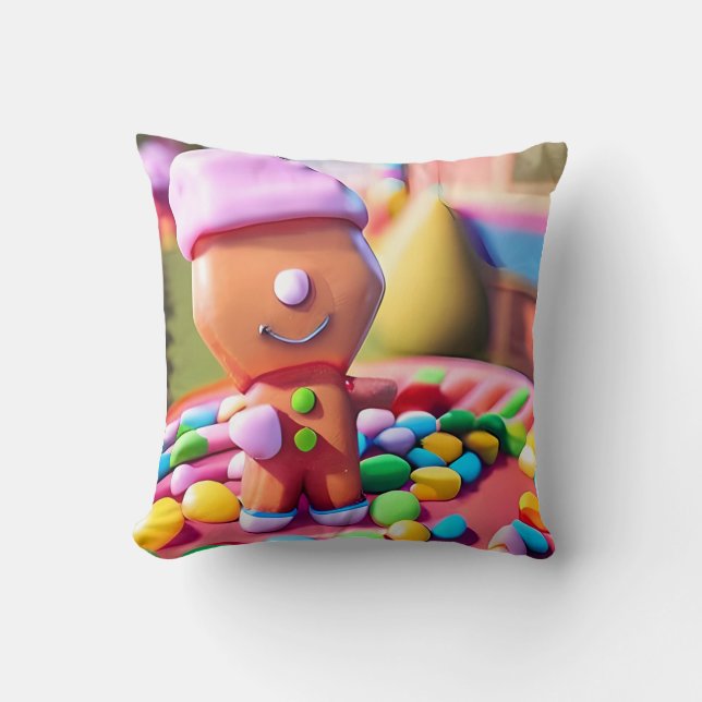Gingertea Boy Makes Bra - Ken Gage Art Kudde (Framsida)