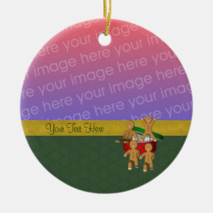 Gingertea Cookie Manar Helgdag Photo Ornament