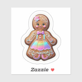 Gingertea Girl Klistermärken