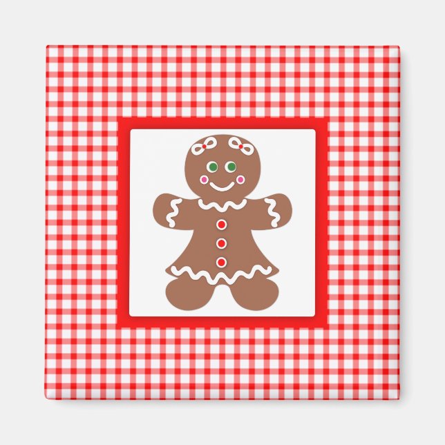 Gingertea Helgdag Girl Magnet (Framsidan)