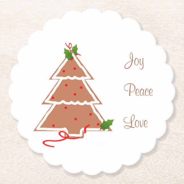 Gingertea Julgran Underlägg (Framsida)