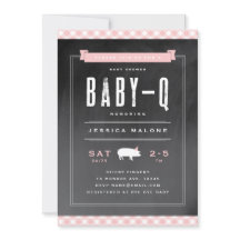 Gingham Baby BBQ Rosa Baby Shower
