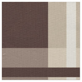 Gingham | Brun & Beige Tyg