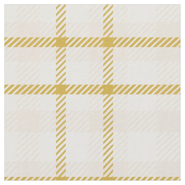 Gingham buffalo plaid neutral blush pink Easter Tyg (Närbild)