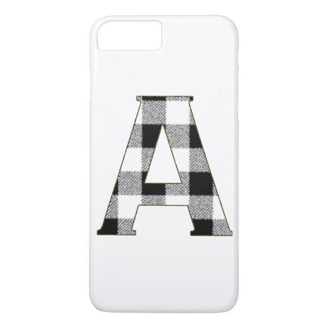 Gingham Check A Case-Mate iPhone Skal (Baksida)