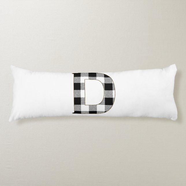 Gingham Check Brev D Kroppskudde (Framsidan)