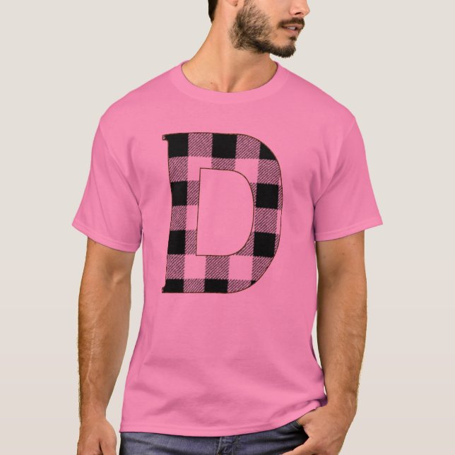 Gingham Check D T-shirt (Framsida)