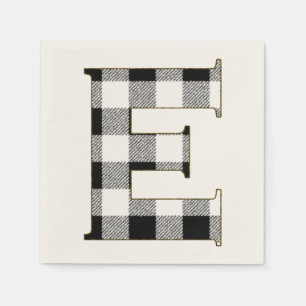 Gingham Check E Pappersservett