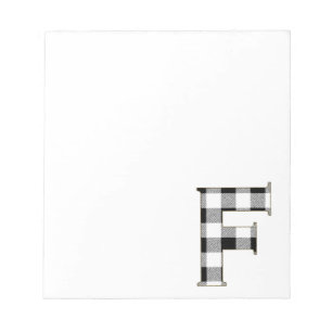 Gingham Check F Anteckningsblock