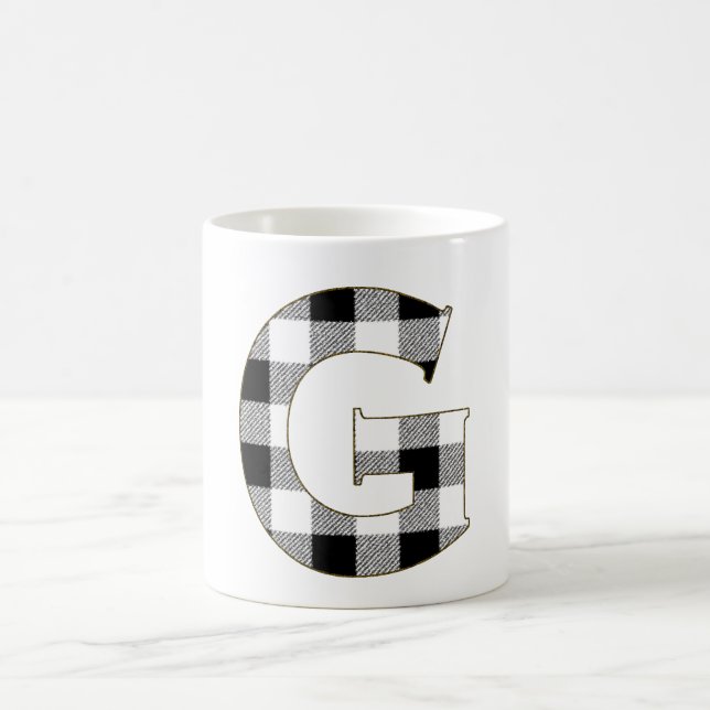 Gingham Check G Kaffemugg (Center)