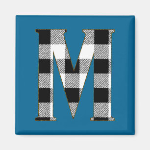 Gingham Check M Magnet