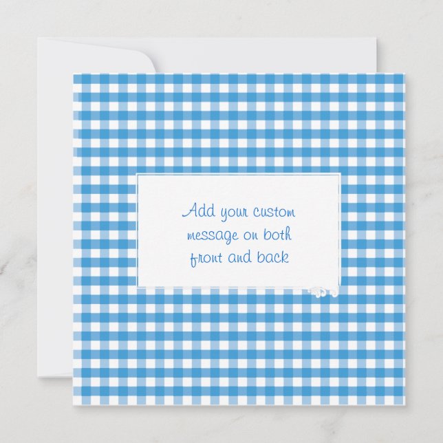 Gingham Check Mönster (Framsida)