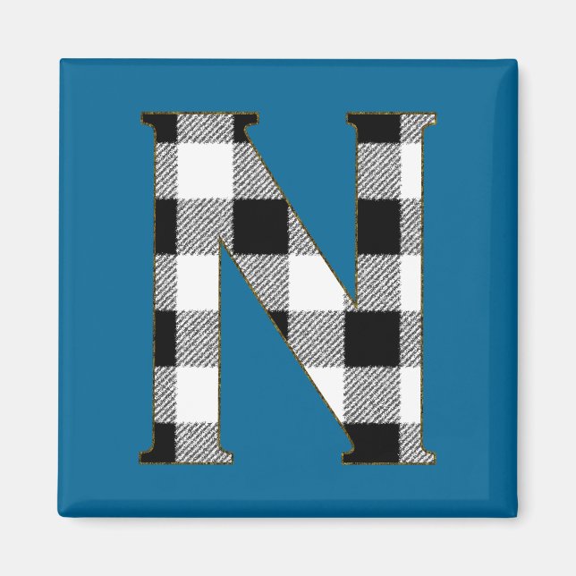 Gingham Check N Magnet (Framsidan)