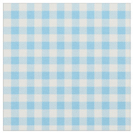 Gingham Check Skriv ut Tyg