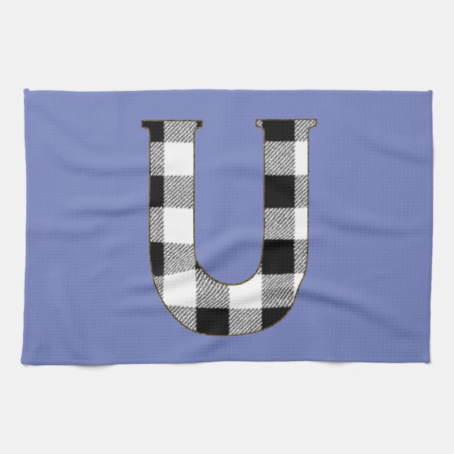 Gingham Check U Kökshandduk (Horisontell)
