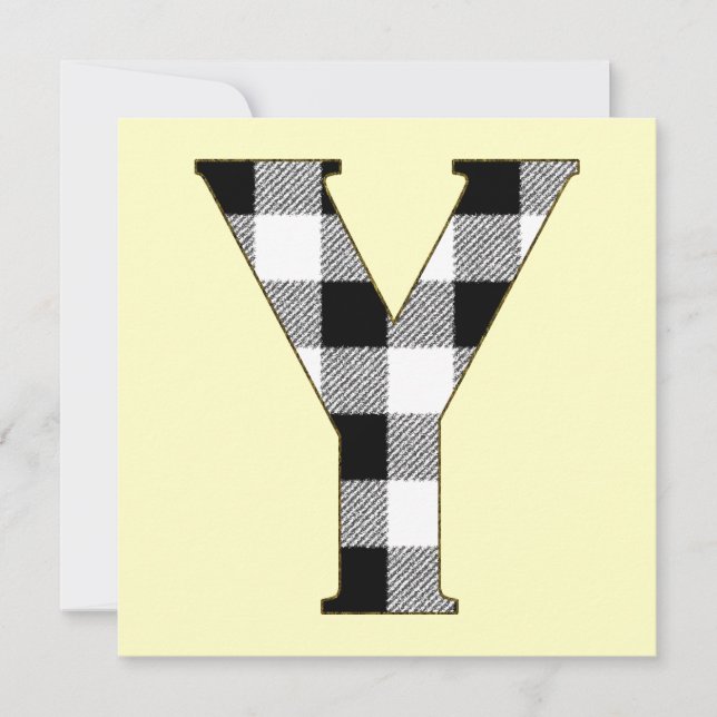 Gingham Check Y (Framsida)