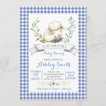 Gingham farm fårdusch