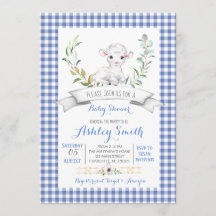 Gingham farm fårdusch