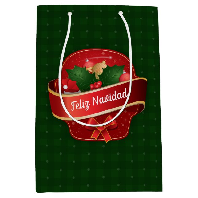 Gingham Feliz Navidad (Framsidan)